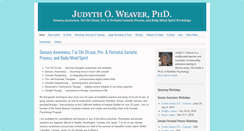 Desktop Screenshot of judythweaver.com